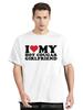 Funny I Love My Older Girlfriend Men's Clothing Summer Cotton Tshirt My Hot Cougar GF Oversized T-shirt Fashion Fitness T Shirt