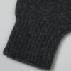 CALLAITE 100% Cashmere Flap Gloves - Charcoal
