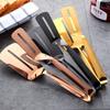 304 Stainless Steel Steak Tongs Creative Multifunctional Food Tongs Hand-Held Pancake Spatula Tongs Western Food Barbecue Tongs