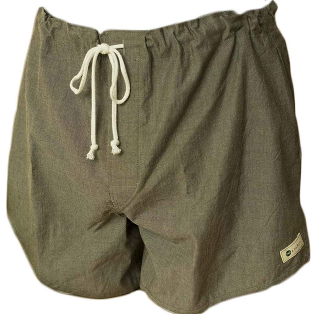 

[Zerosys] Yuru Eco Trunks, 100% Cotton, Sizes 3L-5L, Khaki