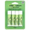 Mild By Nature, Sierra Bees™, Organic Lip Balm, Mint Burst, 4 Pack, 4.25 g (0.15 oz) Each