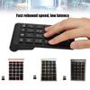 22 Keys Mini Digital Keypad USB 2.4G Digital Numpad Number Pad  For Windows