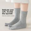 Zwei-Zehen-Socke Kinder Winter und Herbst Gepolstert und Verdickt Warm Extra-dick Zehen-getrennt Zehensocken Winter Lange Socken