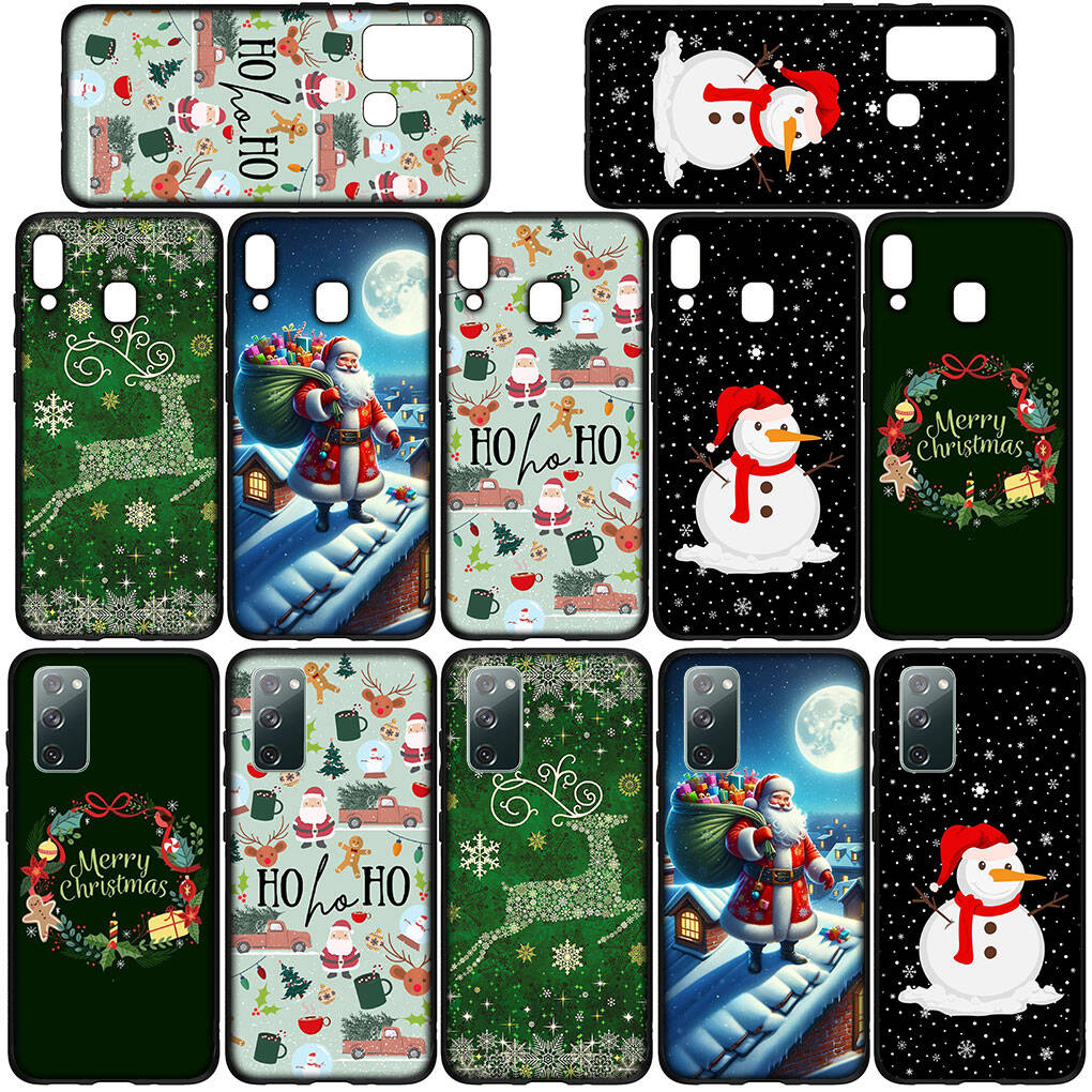 Case for iPhone 17 16 15 Xiaomi Poco F8 F7 X7 X6 M8 C85 C75 C71 Redmi Note 14 13 12 11 Pro Max A3 A4 14C 13C 15C Decoration Merry Christmas Tree Cover