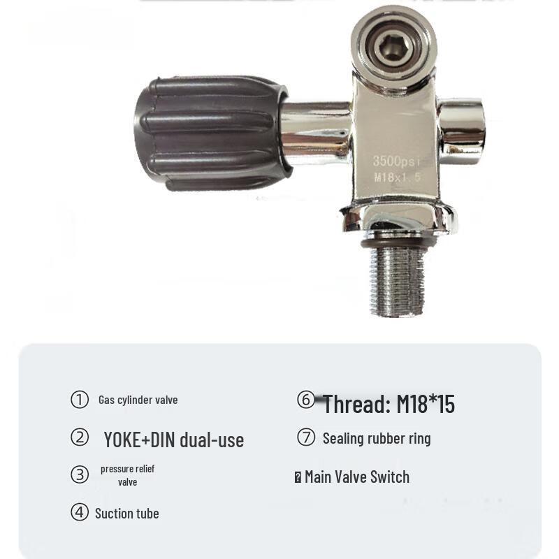 

WEZHO Diving Cylinder Valve
