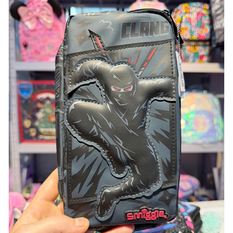 Smiggle Australia Large Cartoon Pencil Case for Primary & Secondary Students