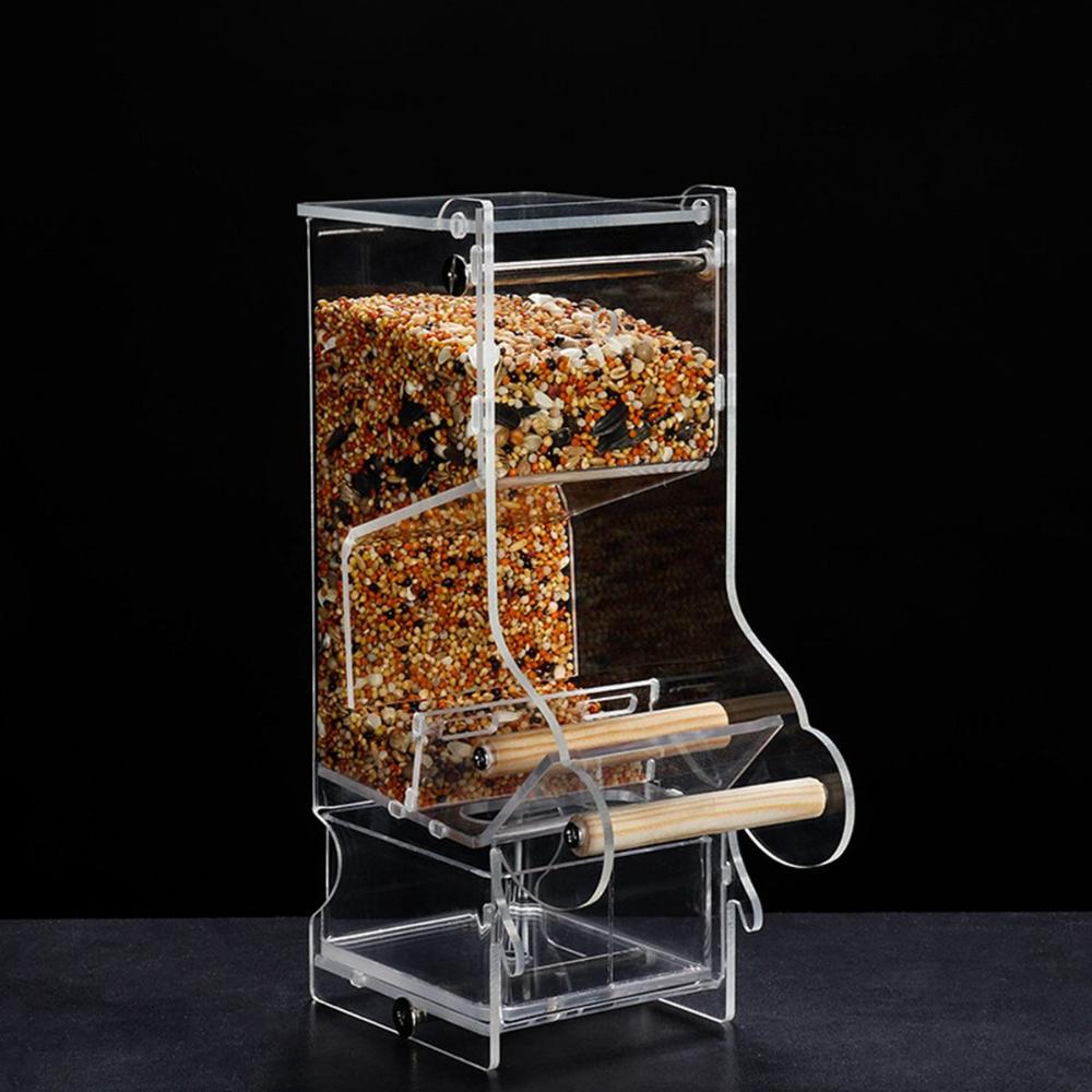 Easy To Install Parakeet Automatic Cage Accessories Bird Feeders Dispenser Parrot Feeding Bowl