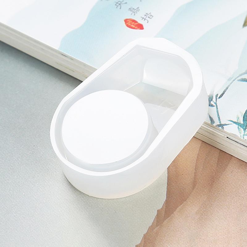 

Модні ультрафіолетові епоксидні кристалічні інструменти для виготовлення ювелірних виробів Силіконова форма для кільця. Смоляна форма 17mm