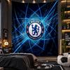 Wandbehang Wandteppich Chelsea FC Drucktuch für Wohnzimmer Schlafzimmer Heimdekoration