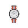 Time Jog Kollektion Quarzwerk 100m Wasserdichtigkeit Herrenuhr 42mm Weißes Zifferblatt T095.417.17.037.14