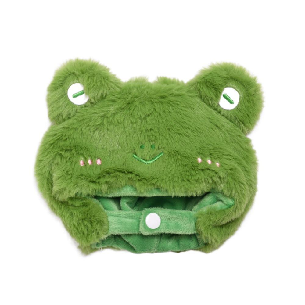 Animal Doll Plush Hat Cartoon Doll Animal Ear Cap Doll Clothing Change Dressing Game