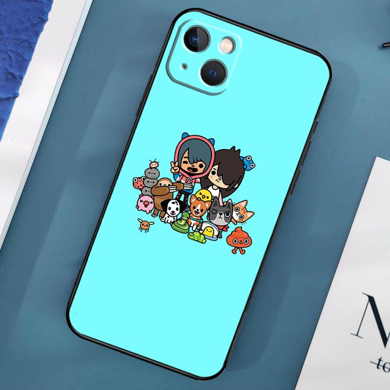 

Чохол Toca Boca Toca Life World для iPhone 15 14 13 12 11 Pro Max X XS Max XR 7 8 Plus SE 2020 2022 Чохол-бампер iPhone 13 Pro
