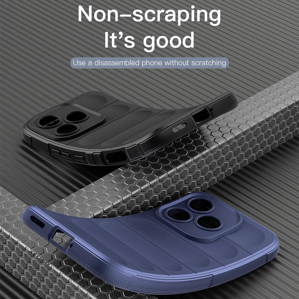 KEYSION Shockproof Matte Case for HONOR 400 Lite 5G Anti-skid Soft Silicone Phone Back Cover for Huawei Honor 400 Lite 5G
