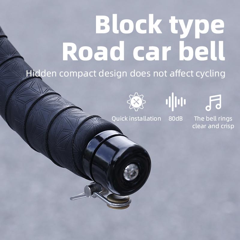 Highway Bicycle Handlebars Blocked Bell Bent Handlebars Blocked Horns Warning Bell Riding Bike Accessories