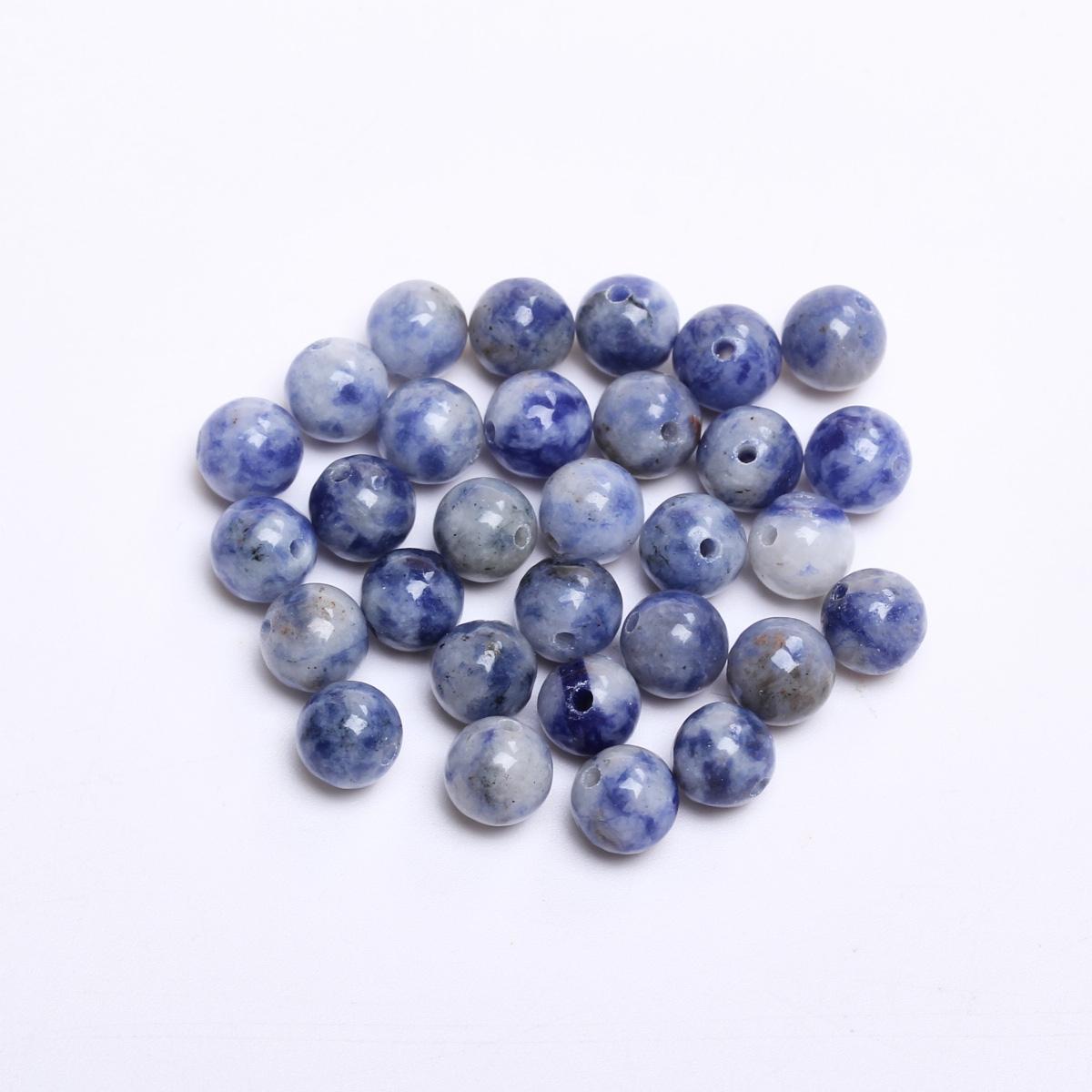 

Креативные аксессуары из бисера, модный браслет, ожерелье, аксессуары, круглые бусины из натурального камня, 40-15 шт., ручная работа, сделай сам, 4, 6, 8, 10, 12 мм, для изготовления ювелирных изделий 6mm about 30pcs