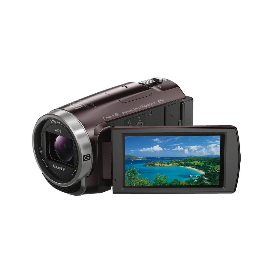 

SONY Video Camera HDR-CX675 32GB Optical 30x Bordeaux Brown Handycam HDR-CX675 T