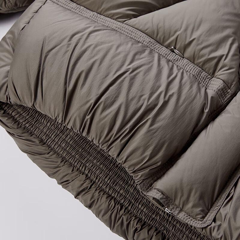 Xiangying Women's Loose Short White Duck Down Jacket