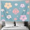 Boho Wall Tapestry Aesthetic Room Decor Nature Landscape Tapestry Forest Wall Hanging Mountain Tapestry Trippy Backdrop Dorm Roo
