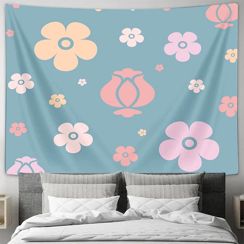 Boho Wall Tapestry Aesthetic Room Decor Nature Landscape Tapestry Forest Wall Hanging Mountain Tapestry Trippy Backdrop Dorm Roo