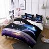 Space Star Bettwäsche-Set Dreiteilig 3D Digitaldruck Bettbezug