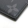 Used LOUIS VUITTON Coin Case Coin Card Holder M30271 Monogram Eclipse/Taiga Noir Black Accessory