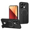 Luxury Shockproof Magnetic Bracket Case For Poco M6 Pro 4G POCO C61 C65 C71 Silicone Bumper With Holder Stand Cover Poco C65 4G