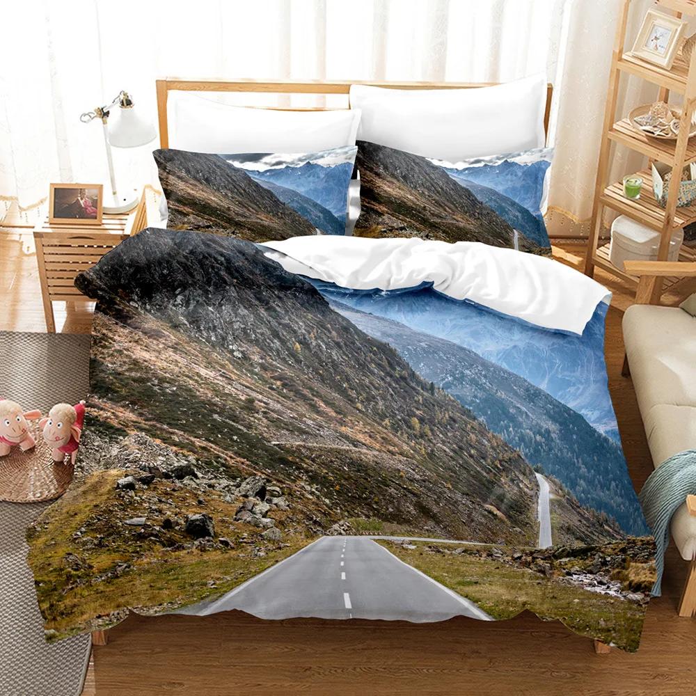 Пододеяльник Кинг/Квин с натуральным пейзажем — фото 12