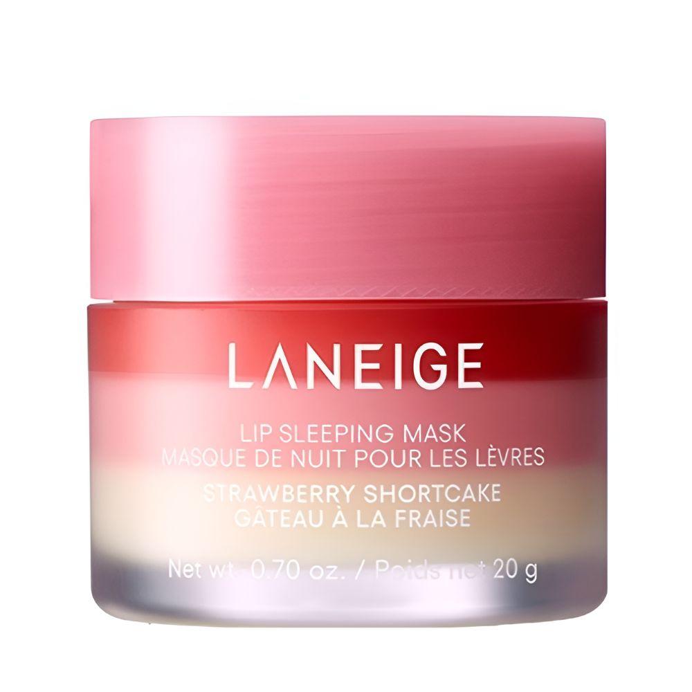 LANEIGE Lip Sleeping Mask EX Strawberry Shortcake 20g Overnight Lip Care Moisturizing Lip Mask