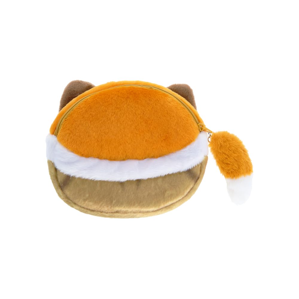 Stationery mofusand Pencil Case with Fox S1428500 Sun-Star Charm, Cat,