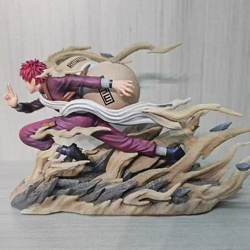 18cm Anime Naruto Shippuden Figurine Gaara Kimimaro Action Figure Statue Doll Collection Model Toys Gift PVC Poseable Articulated Scale Detailed