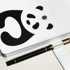 Cute Panda Design Notebook Size 148mm x 214mm Cute PU Leather Buckle Notebook Student Diary Notebook Cover Writing Utensils Pencil Stationery Girls
