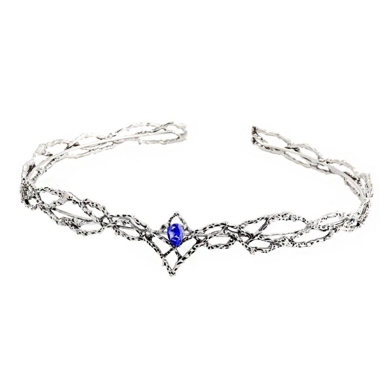 Fashion Elven King Crowns with Stylish Diamonds Adjustables Size Elegant Designs for Parties and Weddings Decoration