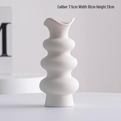 OIMG Nordic Style Ceramic Decorative Flower Vase