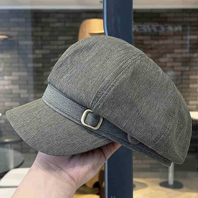 Women S Fashion Octagonal Hat Spring Summer Autumn Casual Large Size Painter Hat