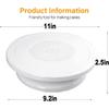 Cake Decorating Turntable,Cake Decorating Supplies Revolving (White)