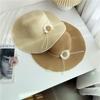 Spring Summer Bohemian Straw Hat Wide Brim Women's Sun Hat Ins Folding Straw Hats  Outdoor