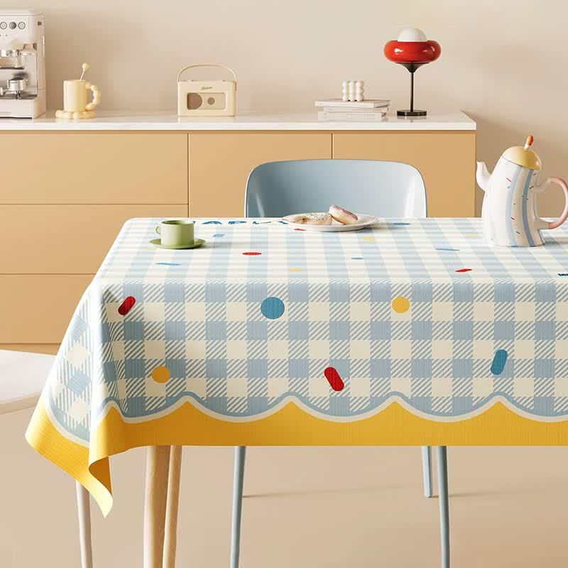 Jingxun Easy-Care Waterproof PVC Tablecloth