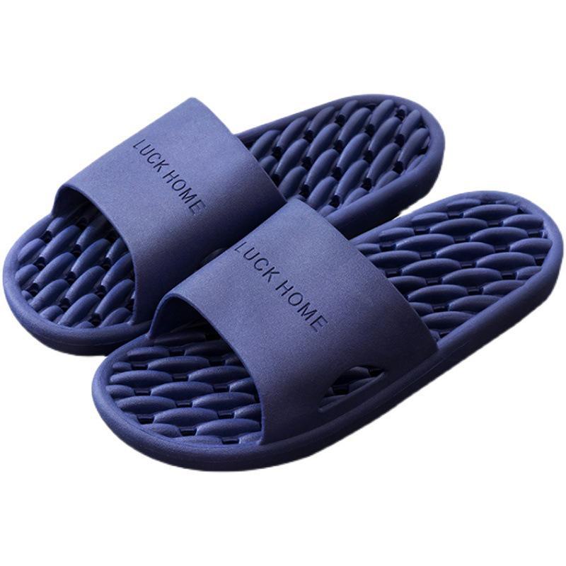 Men's and Women's Non-Slip Massage Bath Slippers for Summer