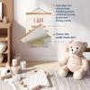ZTGDA I Am Kind, I Am Brave Wall Hanging Poster, Classroom Wall Decor, Positive Quotes, Kids Poster, Nursery Decor, Playroom, Bedroom, Toddler Room