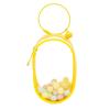 Transparent Doll Display Bag Zipper Closure Dustproof PVC Waterproof Portable Mini Toy Storage Organizer Carrying Pouch
