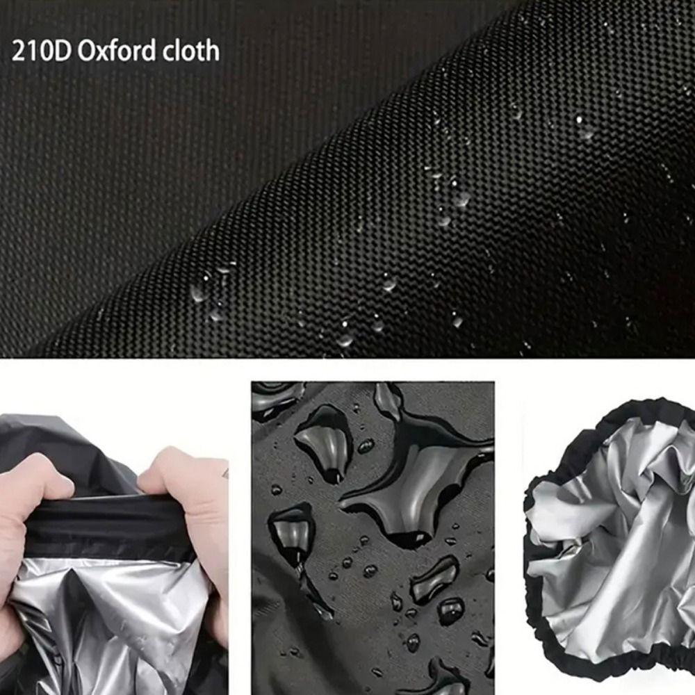 Waterproof Propane Tank Cover Dust-proof UV Resistant Gas Bottle Protector Foldable Adjustable Drawstring