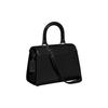 Coach Sammy 22 Solid Color Letter Logo Push Lock Closure Leather Satchel Crossbody Handbag Women Handbag Black CJ812-V5BLK