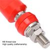 Power Terminal 100A Rated Current Clear Color Terminal Binding Post Exquisite with 4mm Plug for Electronic Equipment
