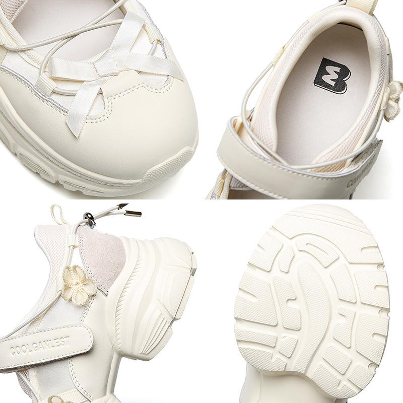 New High-end Velcro Sandals Women's Bag Head Outer Wear Platform Sandals Casual Fashion Hollow Sports Sandals Summer