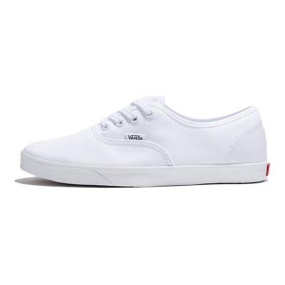 Pantofi de skate autentici, confortabili, versatili, cu profil jos pentru bărbați, adidași, albi, VN000D04WWW1