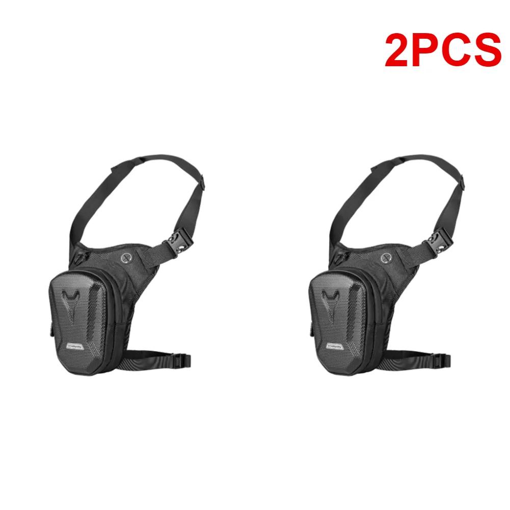 4-1PCS Motorcycle Leg Side Bag EVA Hard Shell Outdoor Casual Waist Bags Motorbike Mobile Phone Purse Hip Bum Pack