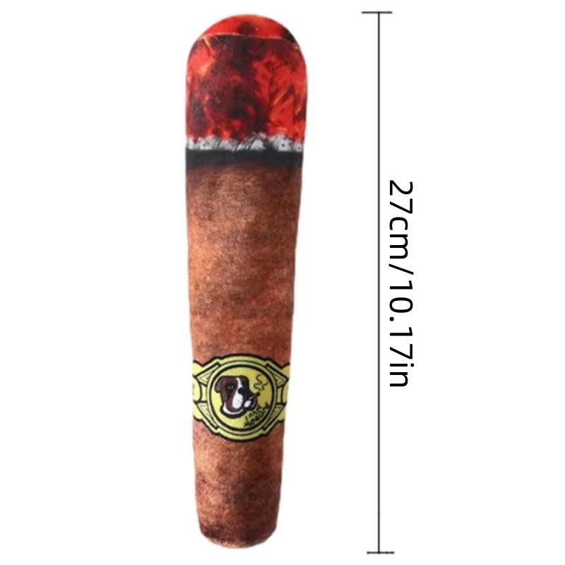 

Забавные игрушки для домашних животных Сигара Большая Дымная Плюшевая Звуковая Писк Поддельные Сигареты Игрушки Собаки Жевательные Коренные Зубы Интерактивная Игра Устойчивая К Укусам Игрушка для Домашних Животных