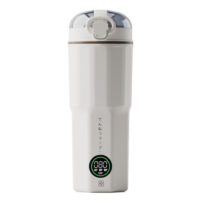 

500ML Car Specific Electric Kettle Outdoor Portable Electric Water Cup Travel Insulation Heating Water Bottle