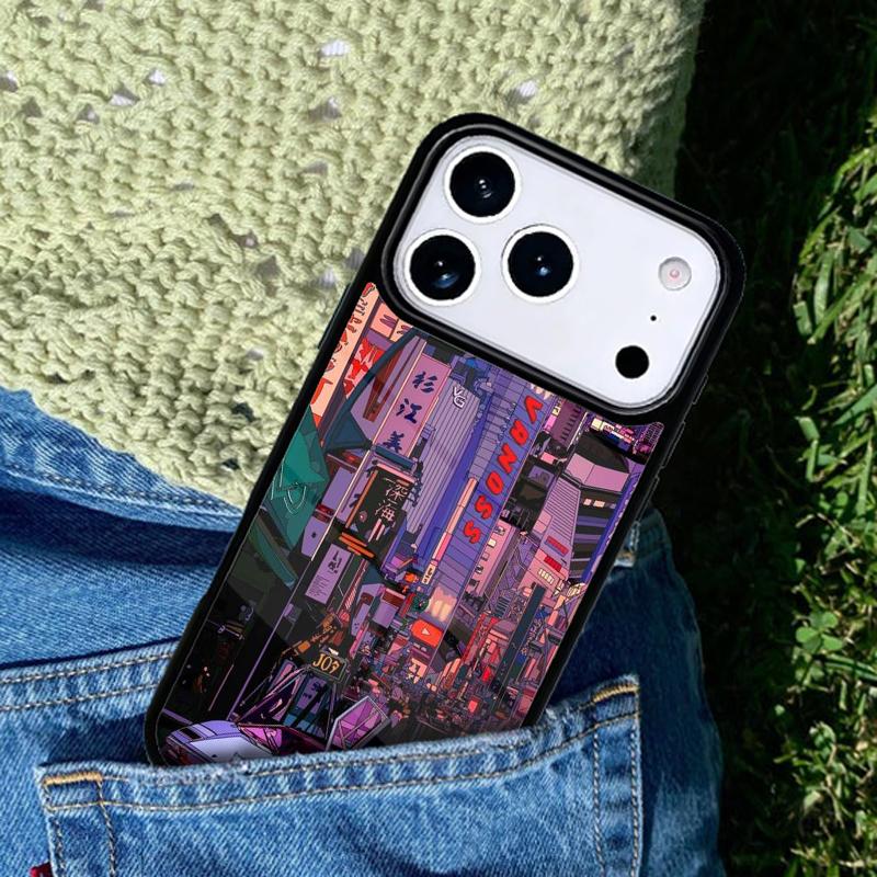 Art Pixel Aesthetic Phone Case Cover for IPhone 11 12 13 14 15 16e 17 Pro Max Coque for IPhone 17 Air