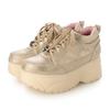 YOSUKE YO729BW021343 Sneakers con Plateau Champagne Giapponesi Kawaii Harajuku Scarpe Chunky